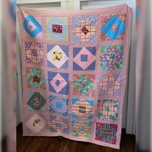 Vintage handmade bedspread